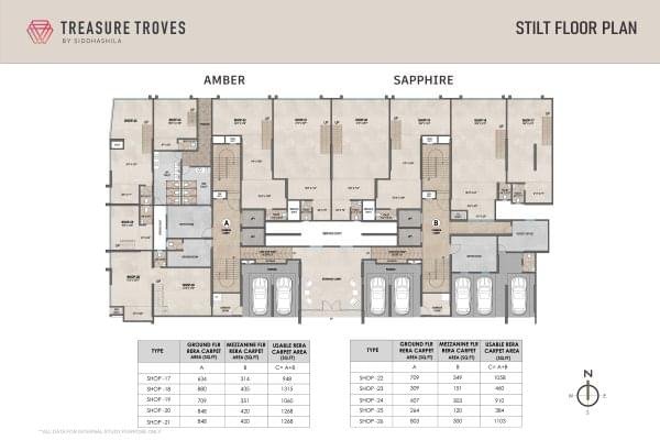 Treasure Troves Wakad 2.5 BHK Floor Plan