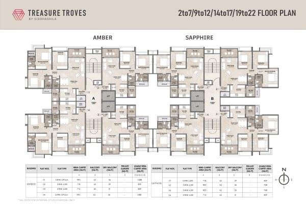 Treasure Troves Wakad Floor Plan